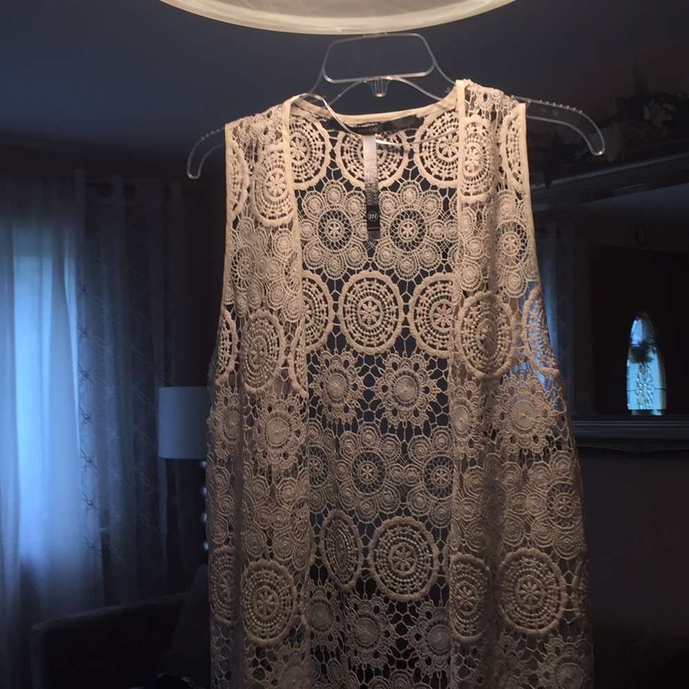 Open cardi